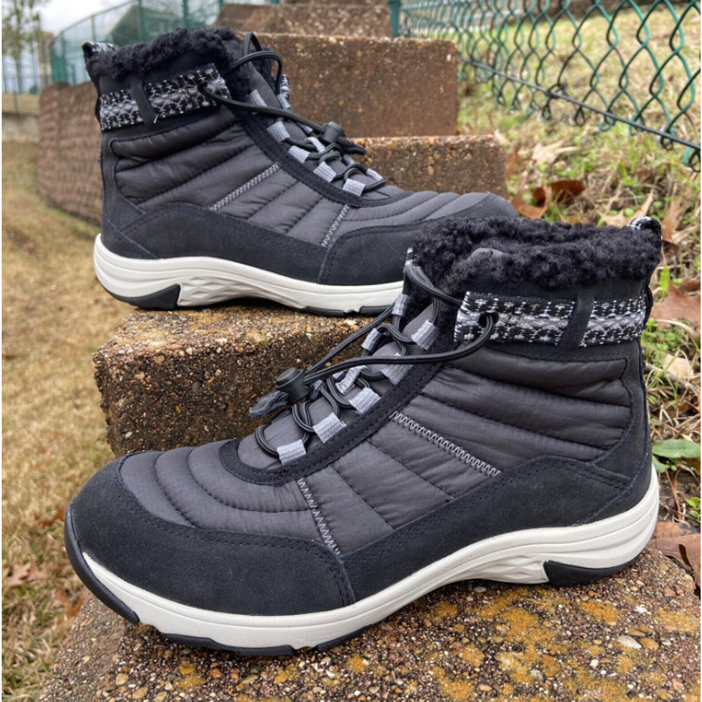 Merrell Approach Sport Mid Black Waterproof Boots Black